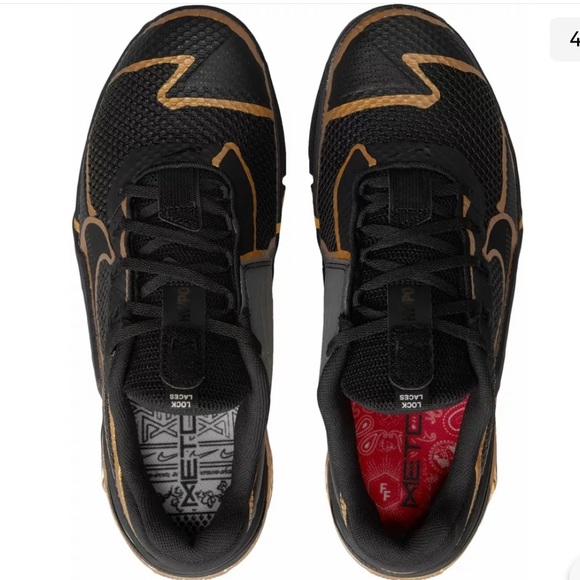 Nike Metcon 7 Mat Fraser Black & Gold CrossFit Sneakers *NIB* - Picture 4 of 10